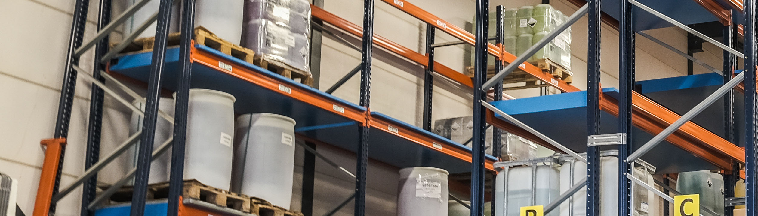Lekbakken voor palletstellingen Lekbakken voor palletstellingen