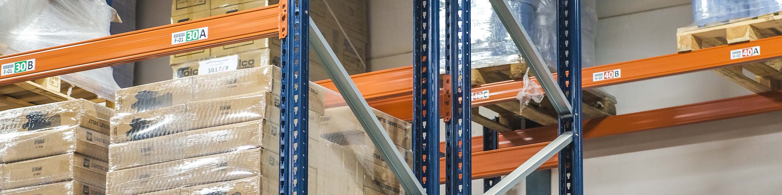 Mecalux Type 80 voor palletstellingen Mecalux Type 80 voor palletstellingen