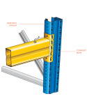 Nieuwe Armes/Ferretto Ligger - GR 2300 x 110 x 50   
