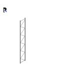 Nieuw Armes Frame L.7.20  - 8500 x 1100 mm - compleet