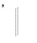 Nieuw Armes Frame L.7.15  - 11750 x 1100 mm - compleet