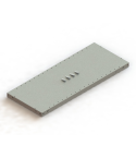 Meta  Clip MS150-III Legbord 1000 x 400 - RAL 7035