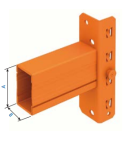 Mecalux ligger 2C-S 1515 - 2850x150 mm