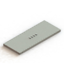 Meta  Clip MS330-III Legbord 1000 x 400 - RAL 7035