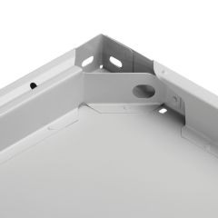Meta Clip MS200-IV Legbord 1700 x 500 - gecoat RAL 7035