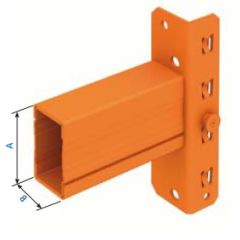 Mecalux ligger 2C-S 1315 - 2225x130 mm