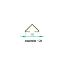 Frameversterker 750 mm voor frames 100 mm breed